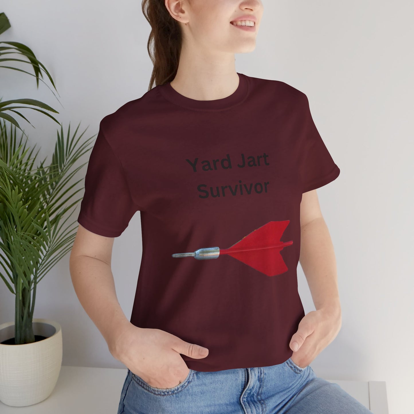 Yard Dart Survivor Unisex Jersey Tee