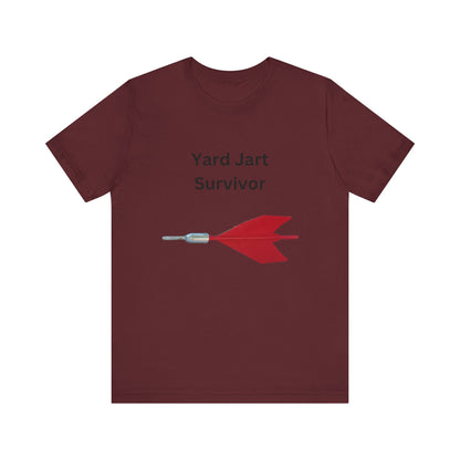 Yard Dart Survivor Unisex Jersey Tee