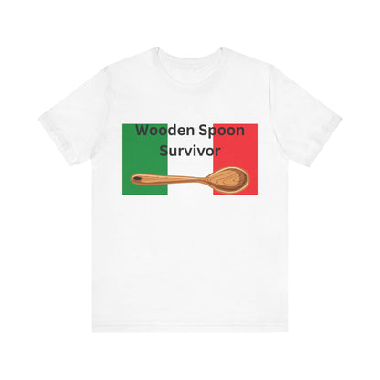 Wood Spoon Survivor - Italy Unisex Jersey Tee