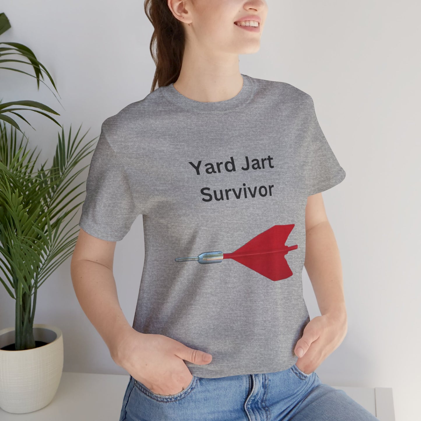 Yard Dart Survivor Unisex Jersey Tee