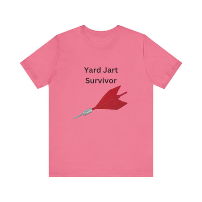 Yard Dart Survivor Unisex Jersey Tee