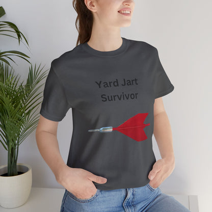 Yard Dart Survivor Unisex Jersey Tee