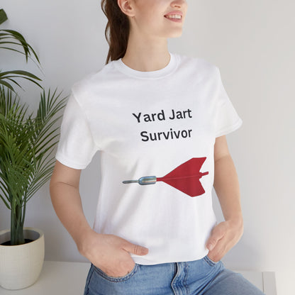 Yard Dart Survivor Unisex Jersey Tee