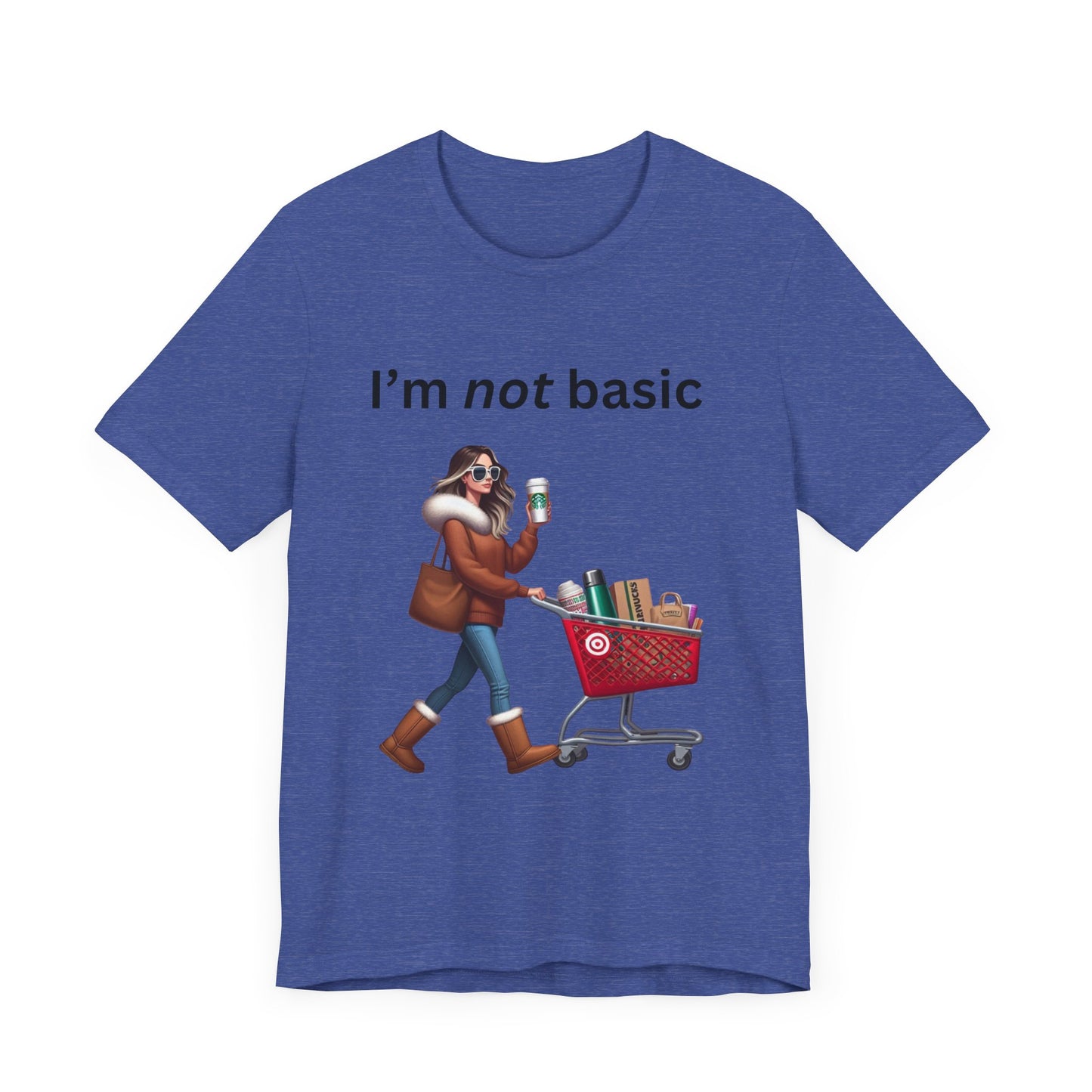 Not Basic - Unisex Jersey Short Sleeve Tee