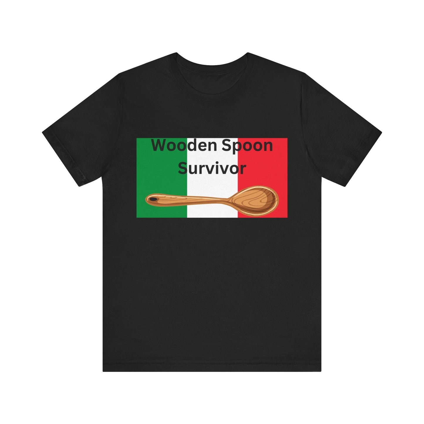 Wood Spoon Survivor - Italy Unisex Jersey Tee