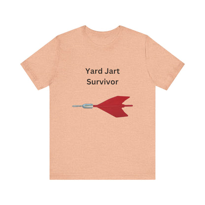 Yard Dart Survivor Unisex Jersey Tee