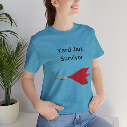 Yard Dart Survivor Unisex Jersey Tee