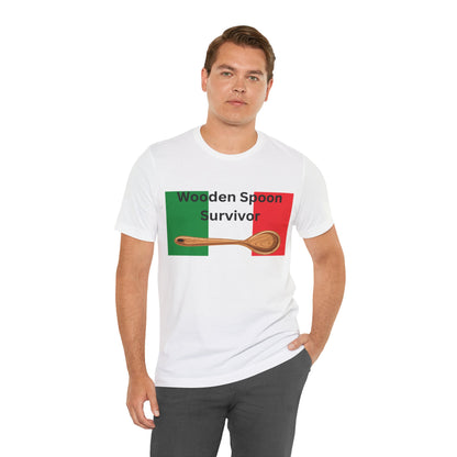 Wood Spoon Survivor - Italy Unisex Jersey Tee