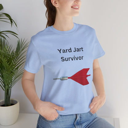 Yard Dart Survivor Unisex Jersey Tee